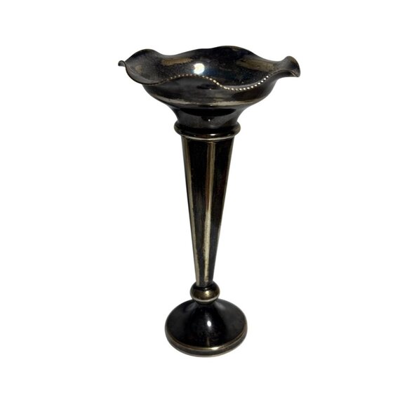 Birks Vase Tulip Bud E.P.N.S. Silver Plated 5" Vintage Early 1900's - Picture 1 of 6